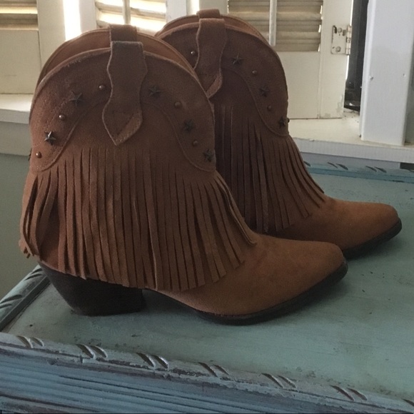 Very Volatile Fringe Booties - Picture 4 of 5